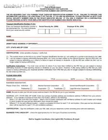 Fill Out a Valid Rhode Island W 9 Template